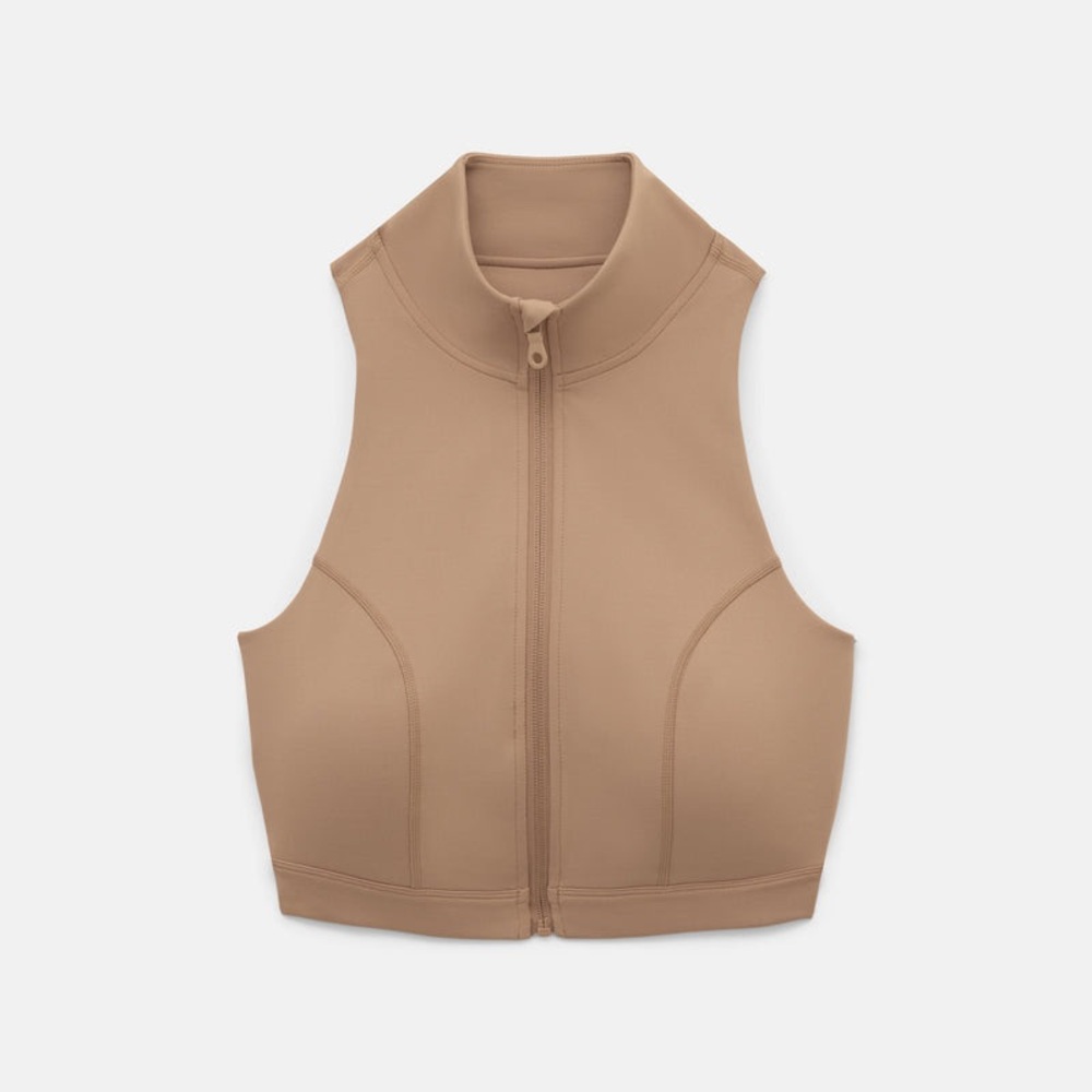 Girlfriend Collective Tan Vest